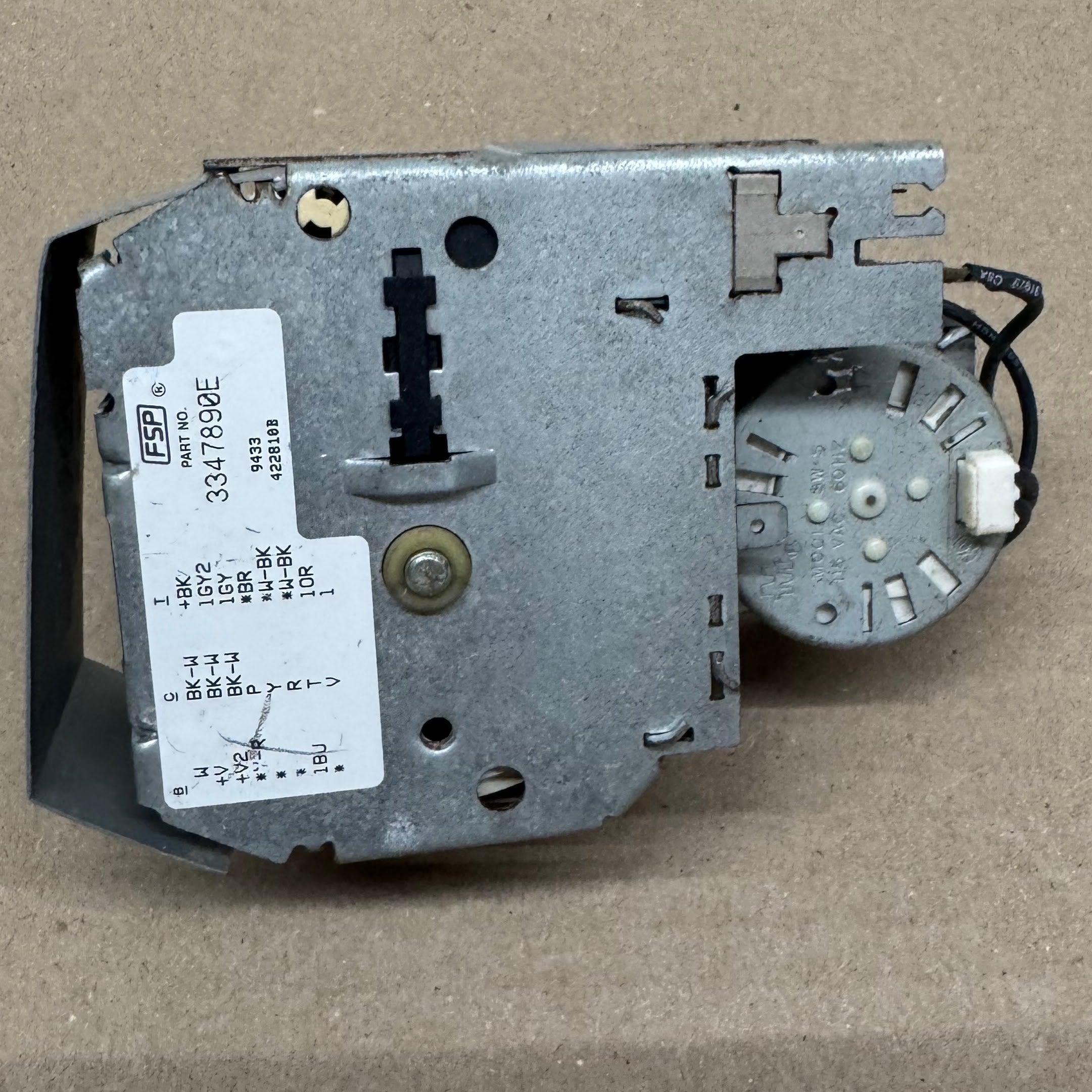 Kenmore Washer Timer 3347890E WP3946432 Kenmore Washer Timer 3347890E WP3946432